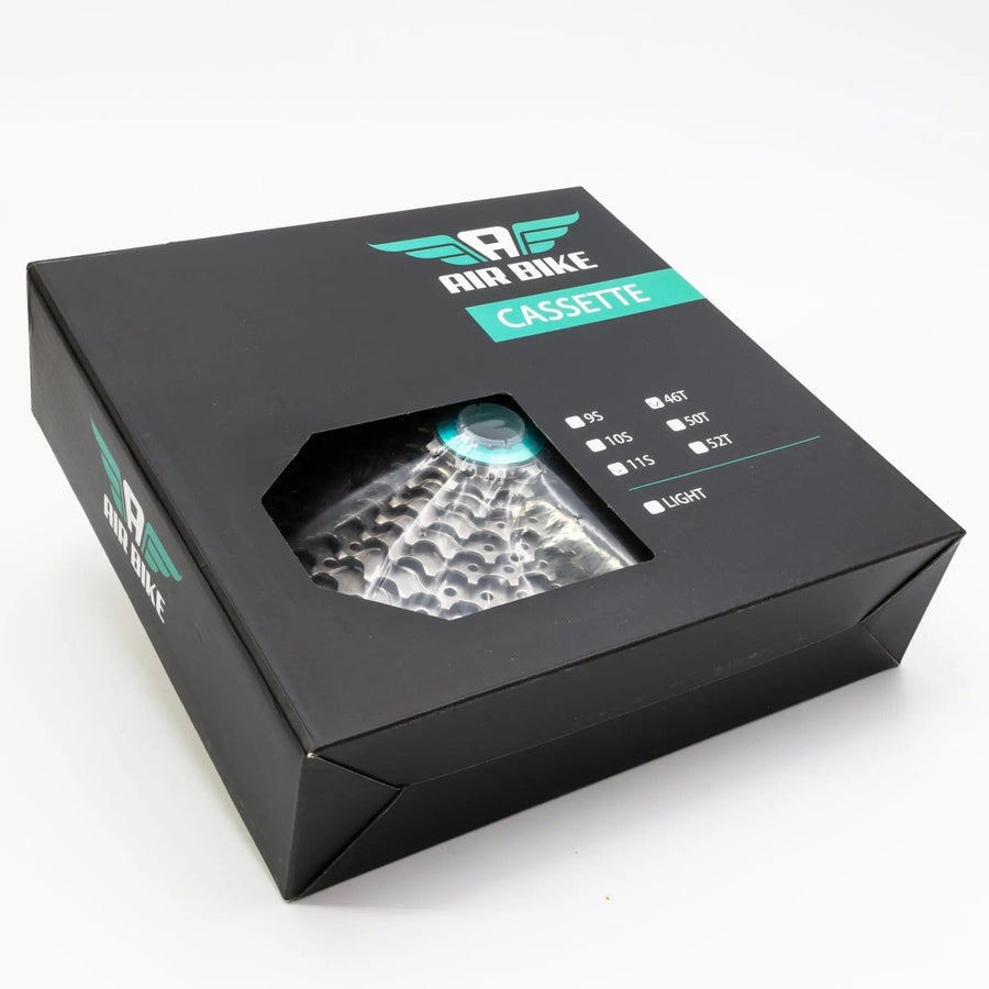 11 Speed 11 - 46T Cassette Mountain Bike MTB fits Shimano/Sram AirBike UK CLEARANCE - Air BikeBicycle Cassettes & Freewheels
