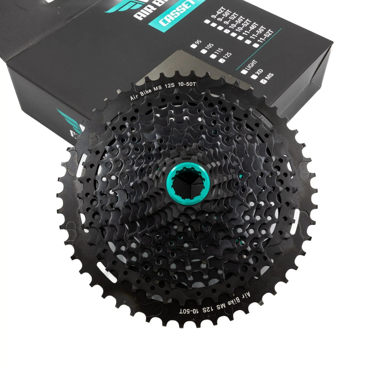 12 Speed 10 - 50T Micro Spline Cassette Shimano Deore SLX Clearance - Air Bike