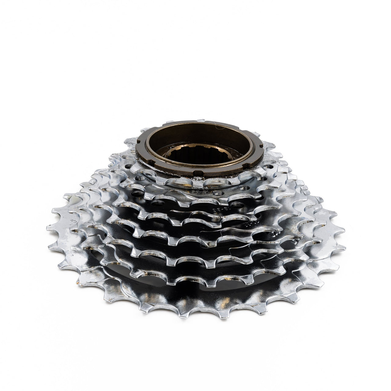 7 Speed 14-28T Freewheel Shimano Compatible Cassette indexed Chromium Silver Rustproof - Air BikeBicycle Cassettes & Freewheels