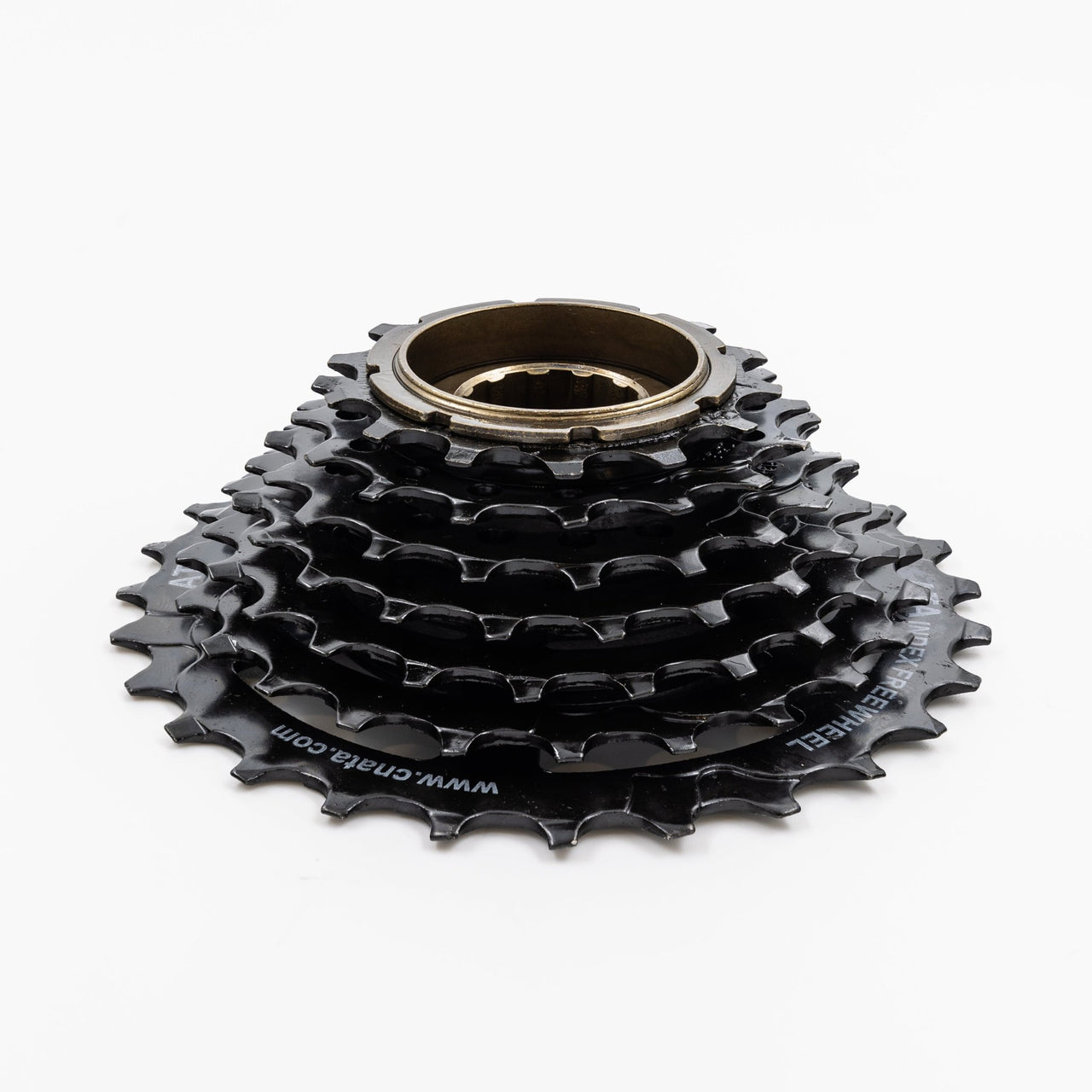 7 Speed 14-28T Indexed Freewheel Shimano Compatible Cassette Black Rust-Proof - Air BikeBicycle Cassettes & Freewheels