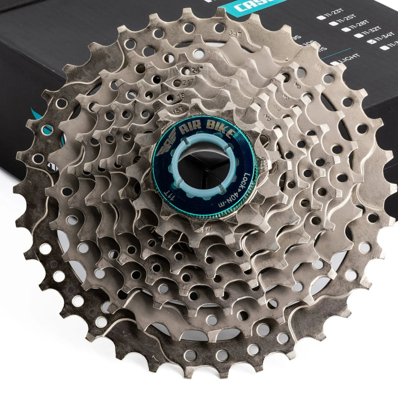 8 Speed 11 - 34T Cassette MTB fits Shimano & Sram - Air Bike Clearance - Air BikeBicycle Cassettes & Freewheels