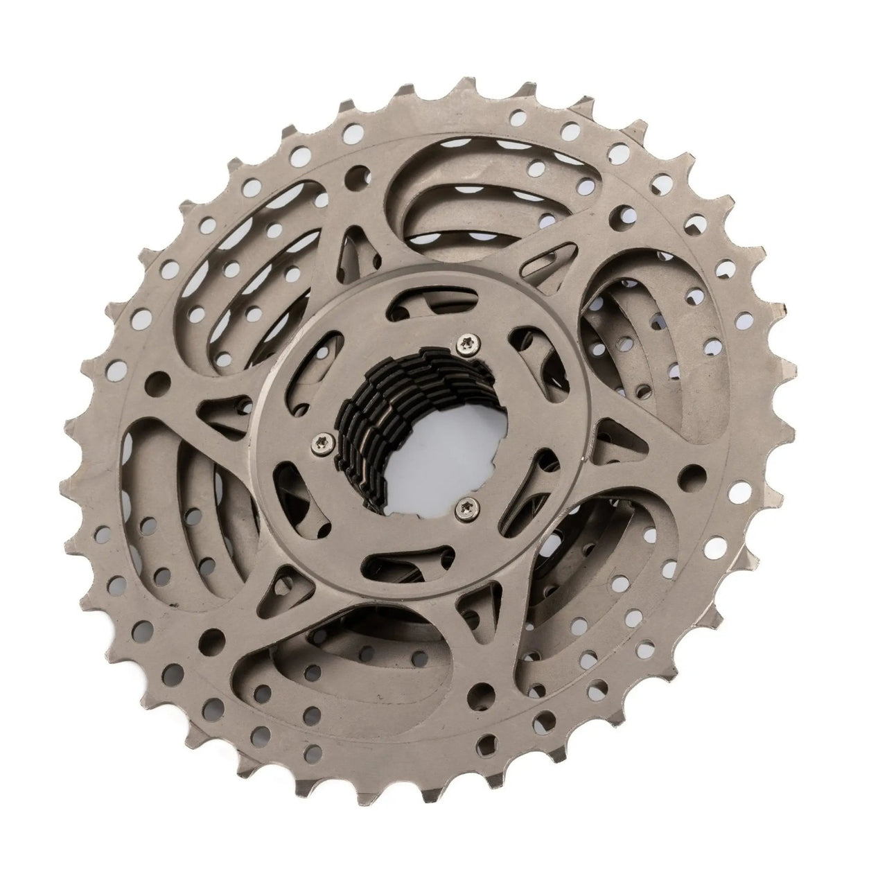 Close-up of AirBike 10 Speed 11-36T Cassette Gears