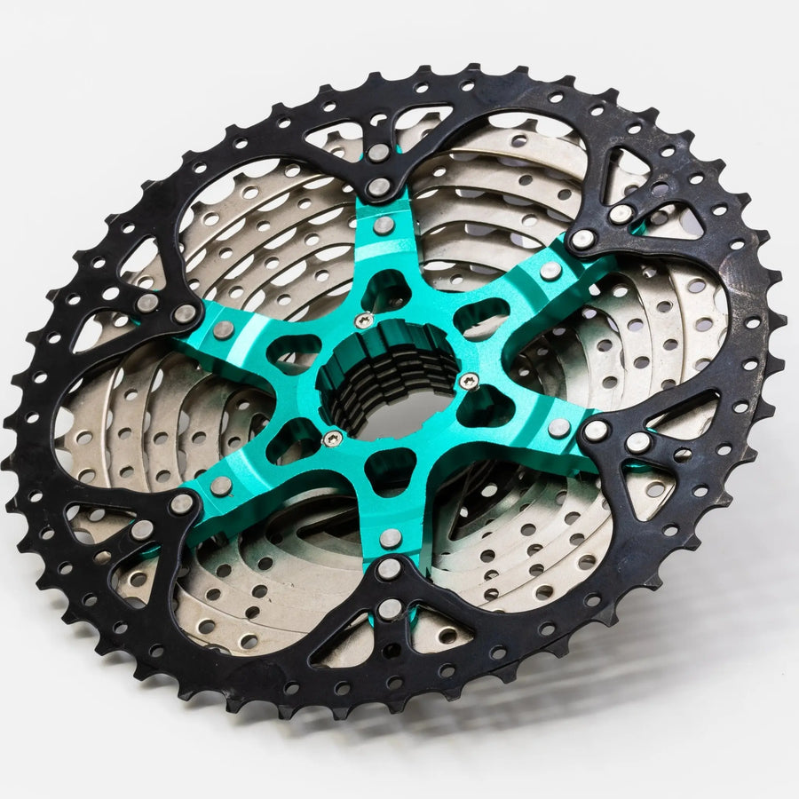 11 speed road cassette on store mtb hub