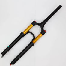 Load image into Gallery viewer, 26 Inch Air Fork Tapered XC32A Black 100mm Travel &amp; Rebound Suspension Fork Air Bike - Air Bike
