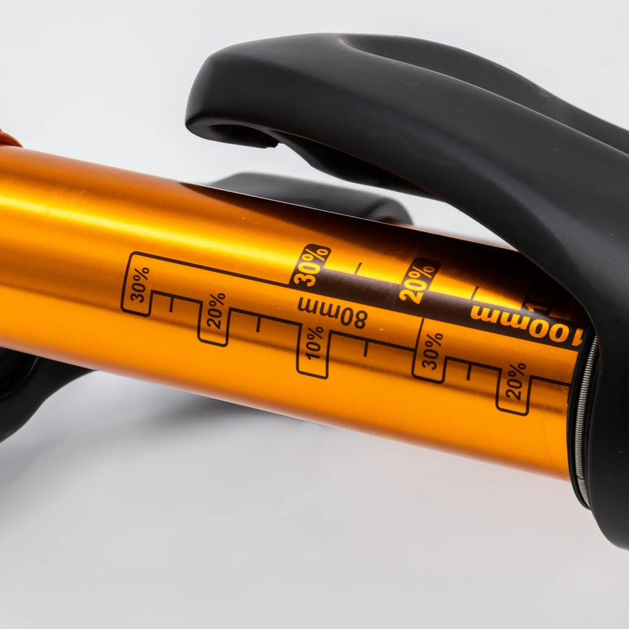 26 Inch Fat Tyre Suspension Fork 120mm Travel + Lockout Black - Air Bike - Air BikeSuspension Fork