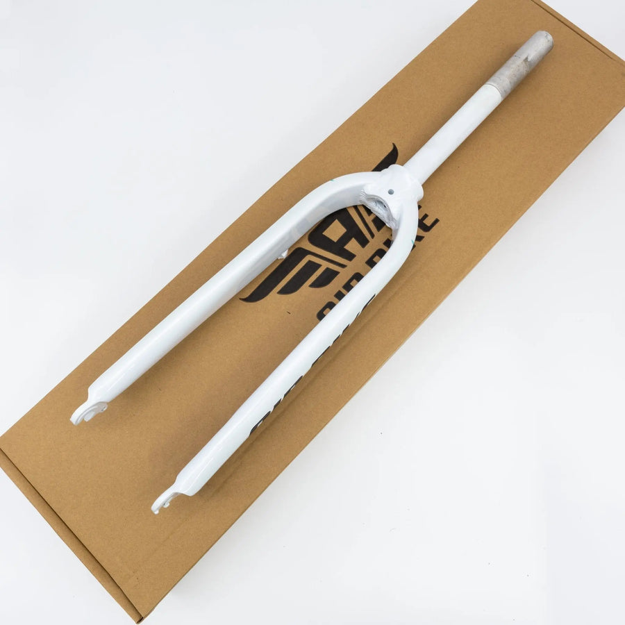 26 Rigid Fork 26 Hard Fork - For Mountain Bike MTB Black Aluminium 1-1/8" Disc Brake - Air BikeBicycle Forks