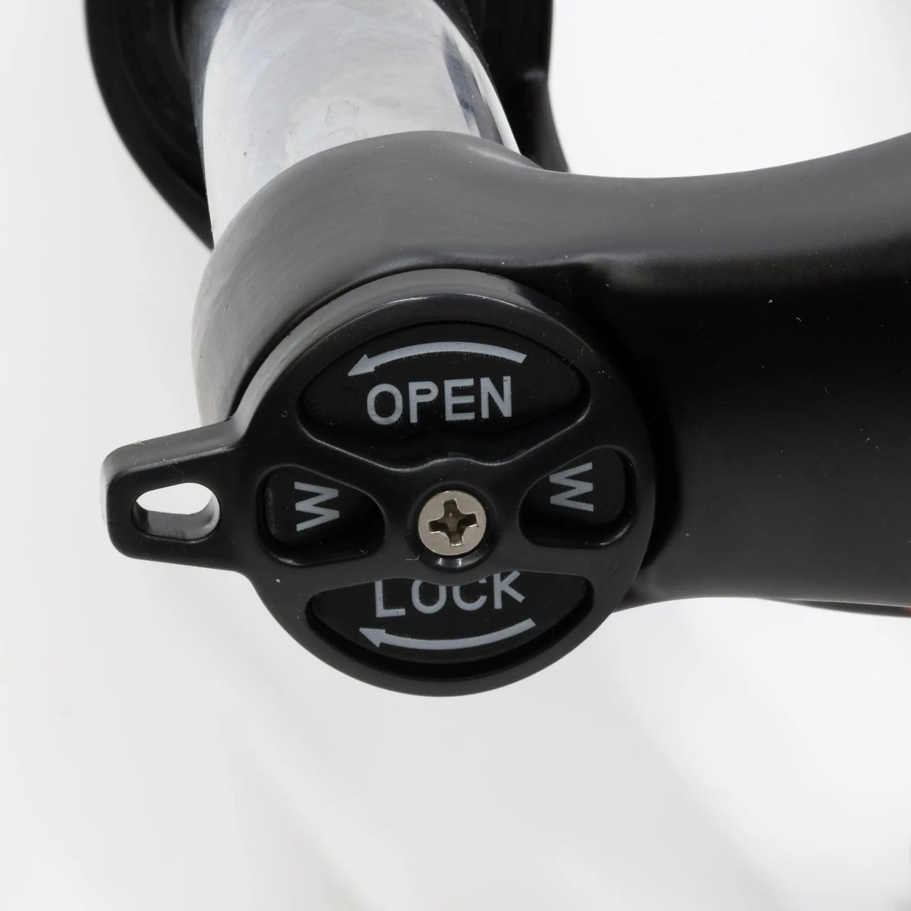 26 Suspension Fork Black 100mm Travel Air Bike Mountain Bike MTB 26 Lockout & Quick Release - Air BikeSuspension Fork