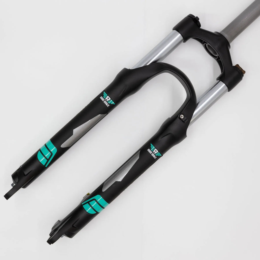 26 Suspension Fork Black 100mm Travel Air Bike Mountain Bike MTB 26 Lockout & Quick Release - Air BikeSuspension Fork