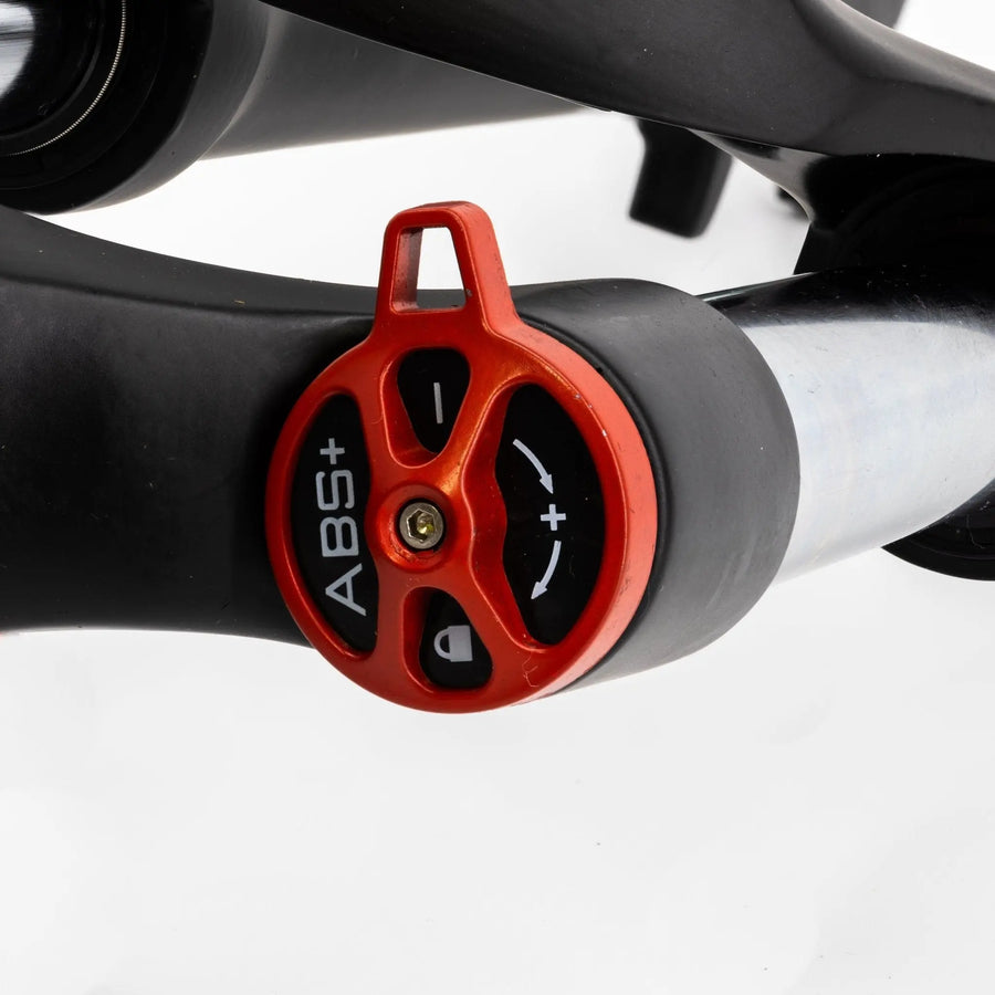 26 Suspension Fork Black 120mm Travel Air Bike Mountain Bike MTB Lockout & Quick Release - Air BikeSuspension Fork