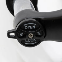 Thumbnail for 26 Suspension Fork Black 120mm Travel Air Bike Mountain Bike MTB Lockout & Quick Release - Air BikeSuspension Fork