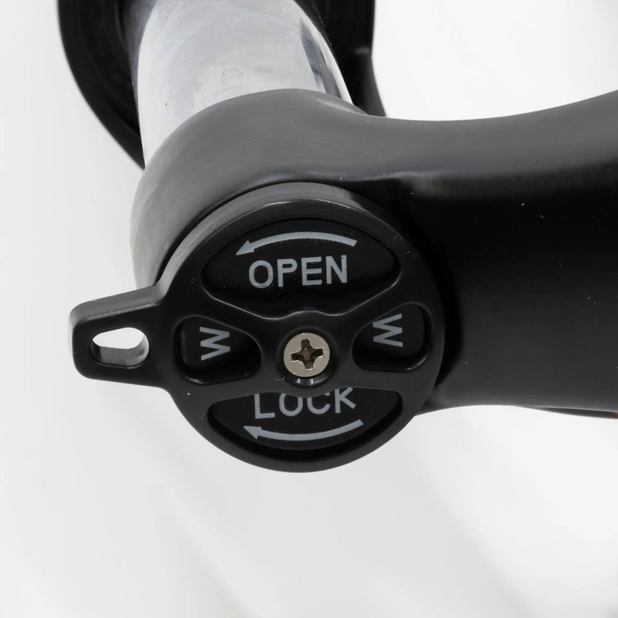 Bike fork clearance lock