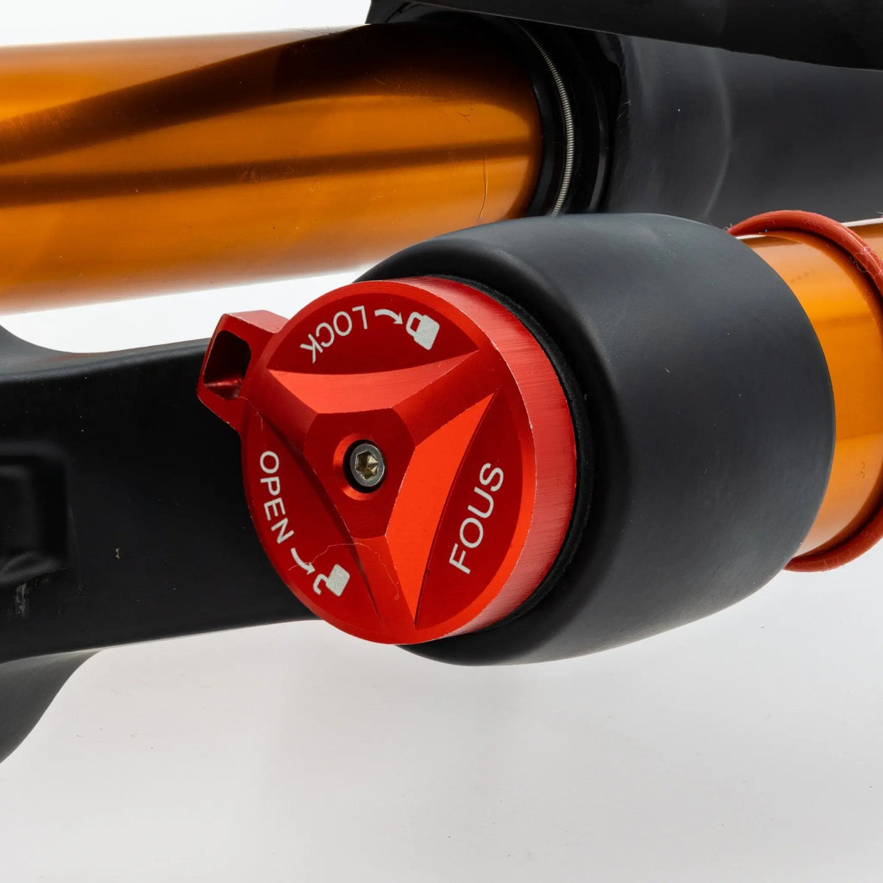 27.5 Air Fork XC32A 140mm Travel & Rebound - Straight Steerer Black Quick Release - Air BikeSuspension Fork