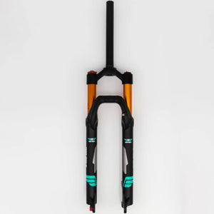 27.5 Inch Air Fork XC32A 120mm Travel & Rebound - Straight Steerer Black Quick Release - Air Bike