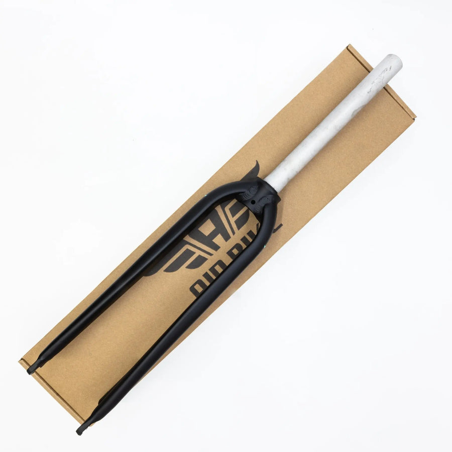 27.5 Rigid Fork for MTB/Mountain Bike Hard Fork - Black Aluminium 1-1/8" Disc Brake - Air BikeBicycle Forks