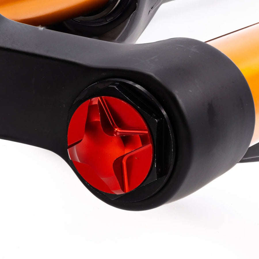 29 Inch Air Fork XC32A 140mm Travel & Rebound - Straight Steerer Black - Air BikeSuspension Fork