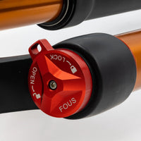 Thumbnail for 29 Inch Air Fork XC32A 140mm Travel & Rebound - Straight Steerer Black - Air BikeSuspension Fork