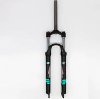 Thumbnail for 29 Inch Tapered Suspension Fork Black Air Bike XC28 100mm Travel & Lockout Mountain Bike Quick Release Fork - Air BikeSuspension Fork