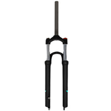 Load image into Gallery viewer, 29 Inch Tapered Suspension Fork Black Air Bike XC28 100mm Travel &amp; Lockout Mountain Bike Quick Release Fork - Air Bike
