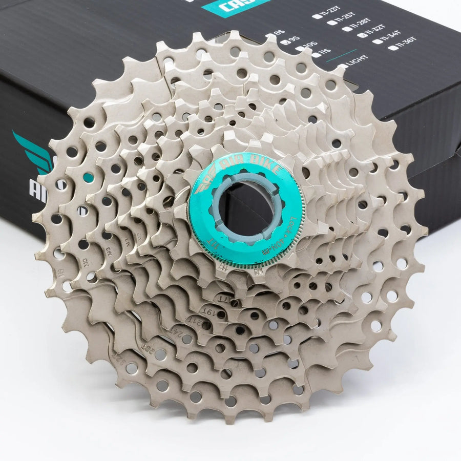 9 Speed 11 32T Cassette Mountain Bike MTB Road fits Shimano Sram AirBike UK