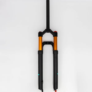 29 Inch Air Fork XC32A 120mm Travel & Rebound - Straight Steerer Black - Air Bike