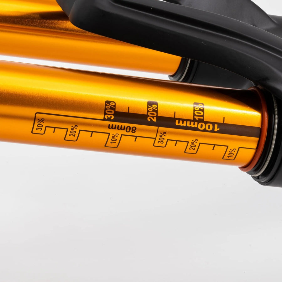 Airbikeuk 26 Air Fork 140mm Travel XC32A Black Rebound MTB Suspension Fork - Air Bike