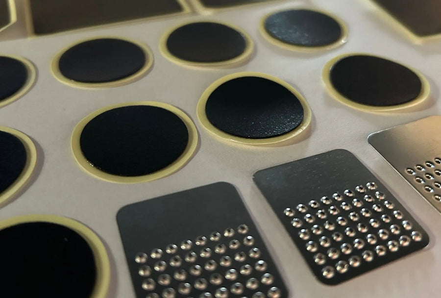 Bike Puncture Repair Kit Boxed Self Adhesive Patches Patch Tyres Tires MTB Road - Air BikeTools