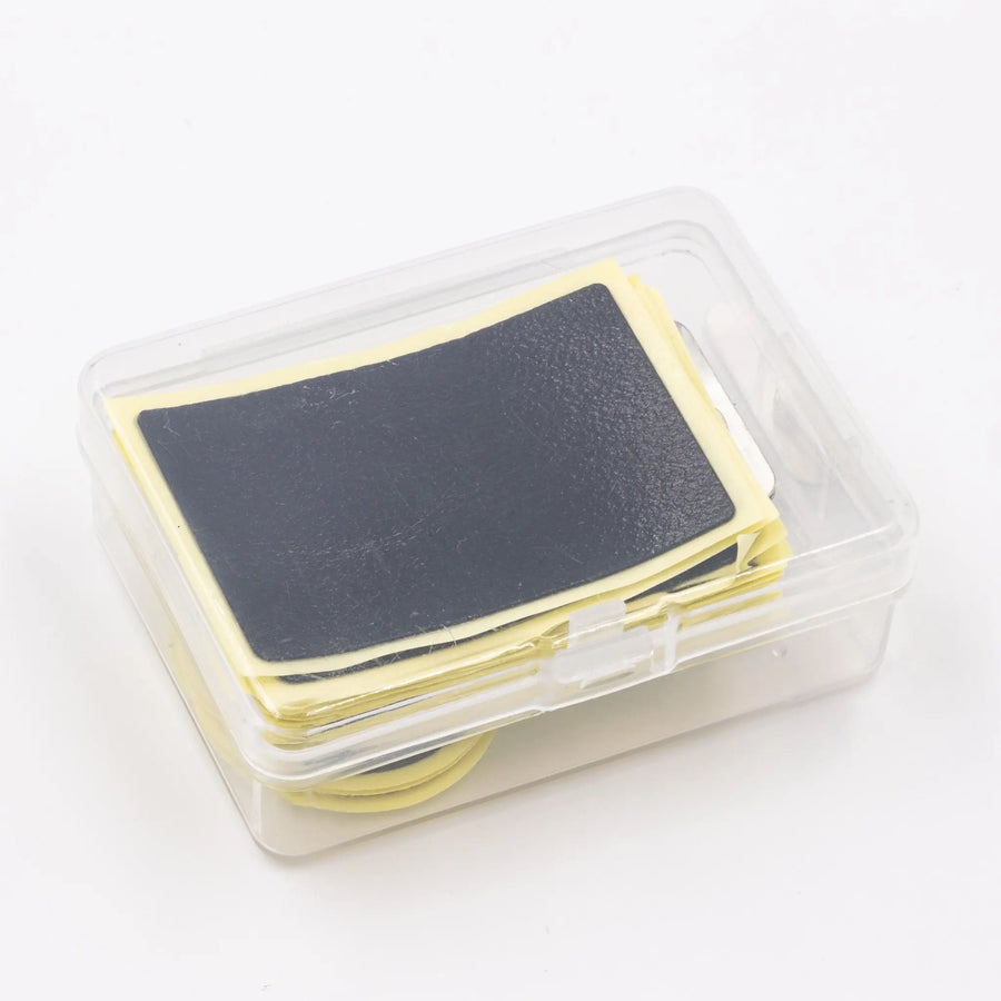 Bike Puncture Repair Kit Boxed Self Adhesive Patches Patch Tyres Tires MTB Road - Air BikeTools