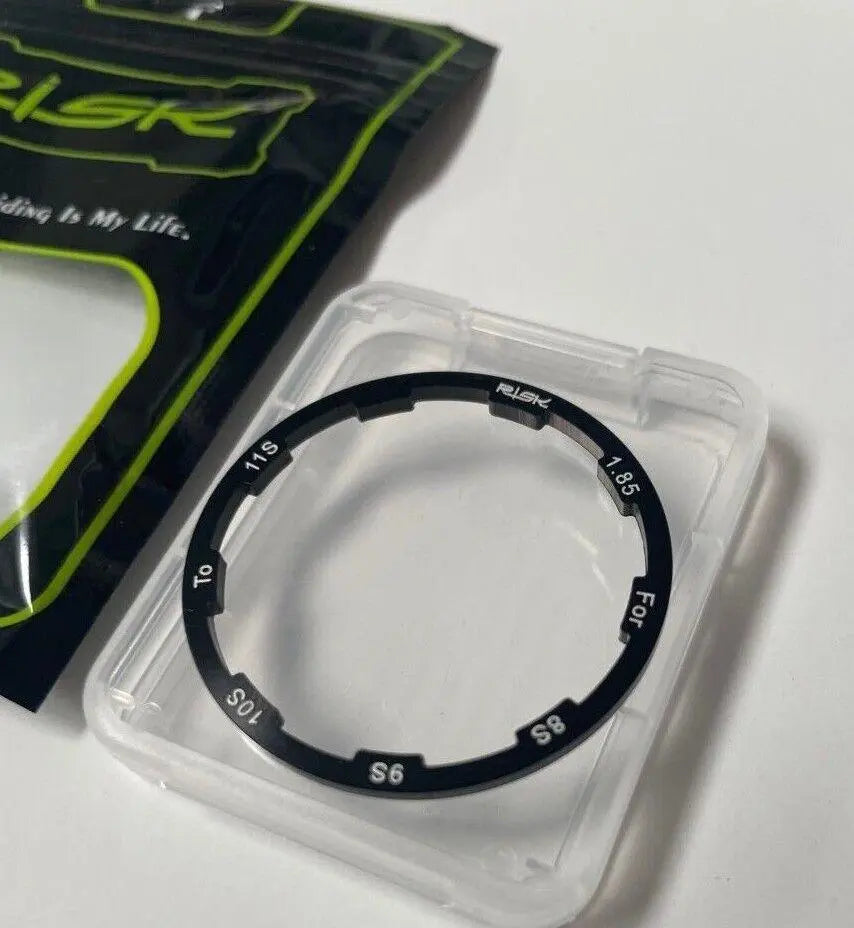 Cassette Spacer fits 10 Speed Cassettes 11 Speed Hub Shimano Sram Air Bike