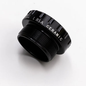 Ceramic BB52 Bottom Bracket Threaded BSA 68-73mm for Shimano Hollowtech II 24mm Crank Black - Air Bike