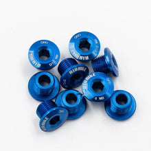 Load image into Gallery viewer, CNC Chainring Bolts - Single Speed Chain Rings - Black, Red, Green, Purple, Blue, Orange, Gold Air Bike UK - Air Bike
