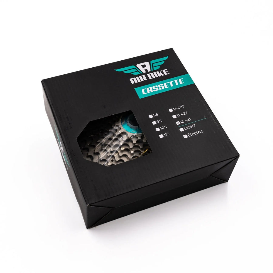 E Bike 10 Speed 12-42T Cassette Mountain Bike MTB fits Shimano/Sram AirBike UK - Air BikeCassettes