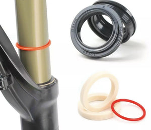 Fork Dust Seal Kit Maintenance Kit 32/34/36mm Bicycle Cycling MTB Bike RISK - Air Bike