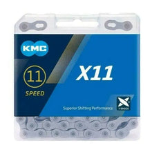 Load image into Gallery viewer, KMC 11 Speed Chain 116 links Nickle Plated MTB/Road Bike - Air Bike
