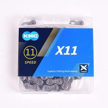 Load image into Gallery viewer, KMC 11 Speed Chain 116 links Nickle Plated MTB/Road Bike - Air Bike
